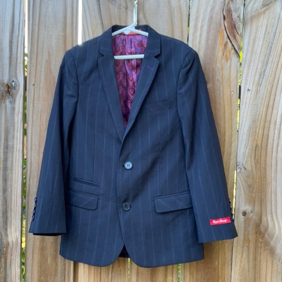 English Laundry Other - English Laundry Black Boy's Suit Dark Blue Jacket/Blazer, Size-10